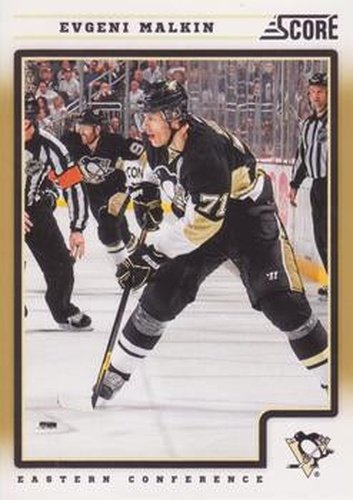 #372 Evgeni Malkin - Pittsburgh Penguins - 2012-13 Score - Gold Rush Hockey