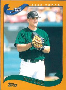 #373 Toby Hall - Tampa Bay Devil Rays - 2002 Topps Baseball