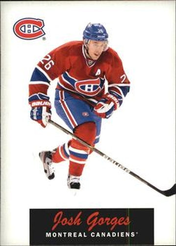 #374 Josh Gorges - Montreal Canadiens - 2012-13 O-Pee-Chee - Retro Hockey