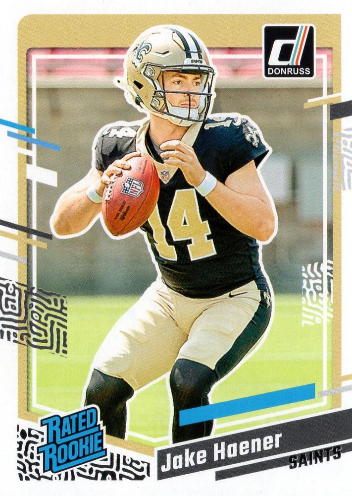 #374 Jake Haener - New Orleans Saints - 2023 Donruss Football