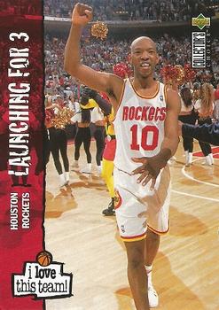 #375 Sam Cassell - Houston Rockets - 1995-96 Collector's Choice Basketball