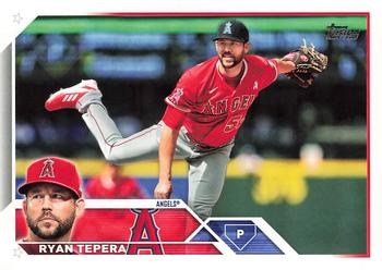 #375 Ryan Tepera - Los Angeles Angels - 2023 Topps Baseball