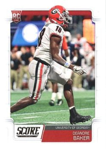 #375 Deandre Baker - Georgia Bulldogs - 2019 Score Football