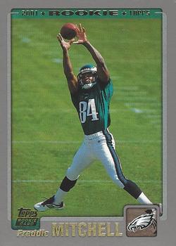 #376 Freddie Mitchell - Philadelphia Eagles - 2001 Topps Football
