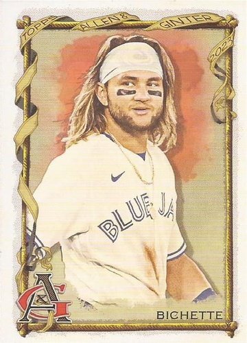#376 Bo Bichette - Toronto Blue Jays - 2023 Topps Allen & Ginter Baseball