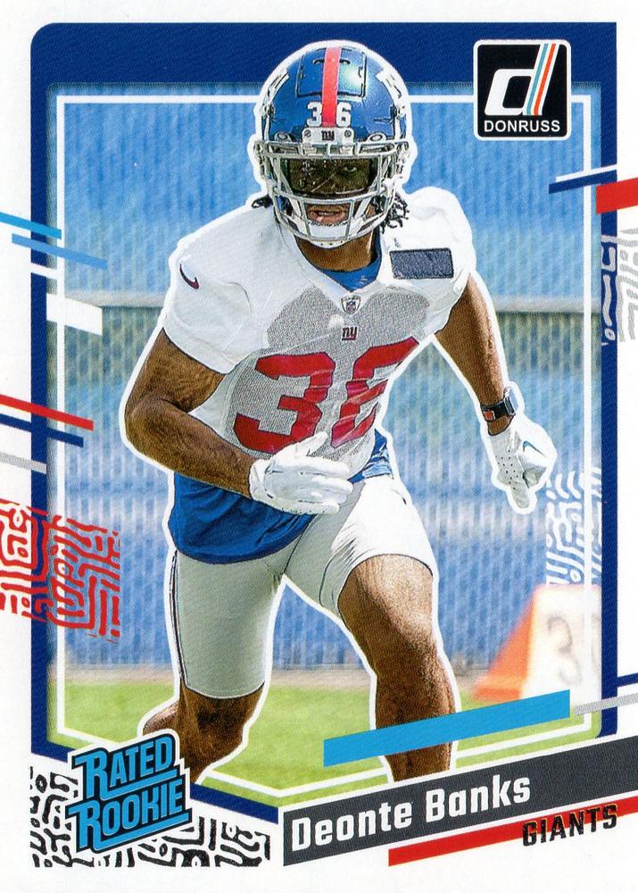 #376 Deonte Banks - New York Giants - 2023 Donruss Football