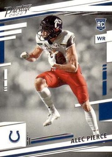 #376 Alec Pierce - Indianapolis Colts - 2022 Panini Prestige Football