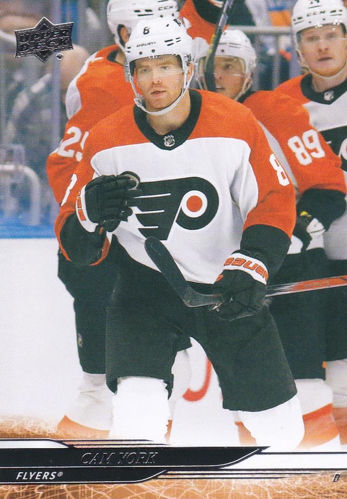 #376 Cam York - Philadelphia Flyers - 2024-25 Upper Deck Hockey
