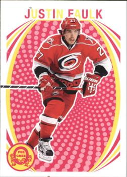 #377 Justin Faulk - Carolina Hurricanes - 2013-14 O-Pee-Chee - Retro Hockey