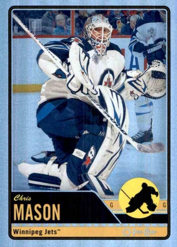 #377 Chris Mason - Winnipeg Jets - 2012-13 O-Pee-Chee - Rainbow Hockey