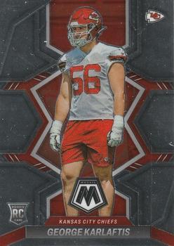 #377 George Karlaftis - Kansas City Chiefs - 2022 Panini Mosaic Football