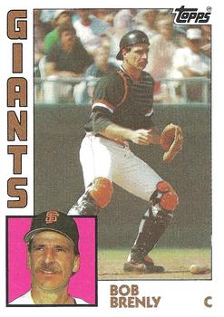 #378 Bob Brenly - San Francisco Giants - 1984 Topps Baseball