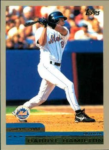 #378 Darryl Hamilton - New York Mets - 2000 Topps Baseball