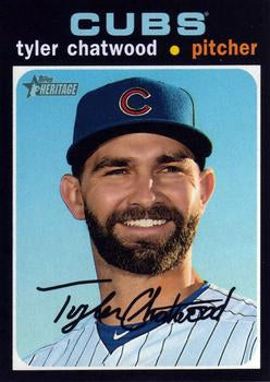 #378 Tyler Chatwood - Chicago Cubs - 2020 Topps Heritage Baseball