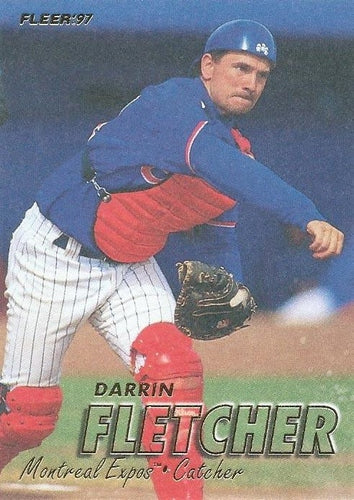 #378 Darrin Fletcher - Montreal Expos - 1997 Fleer Baseball