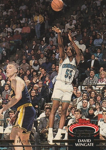 #378 David Wingate - Charlotte Hornets - 1992-93 Stadium Club Basketball