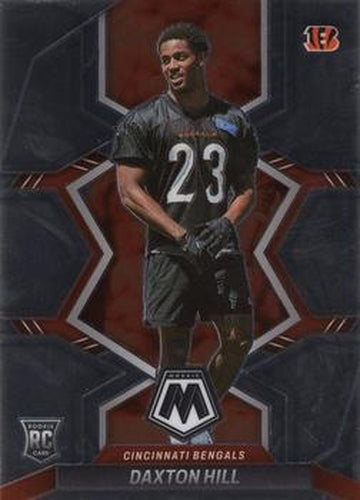 #378 Daxton Hill - Cincinnati Bengals - 2022 Panini Mosaic Football