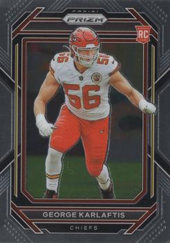 #378 George Karlaftis - Kansas City Chiefs - 2022 Panini Prizm Football