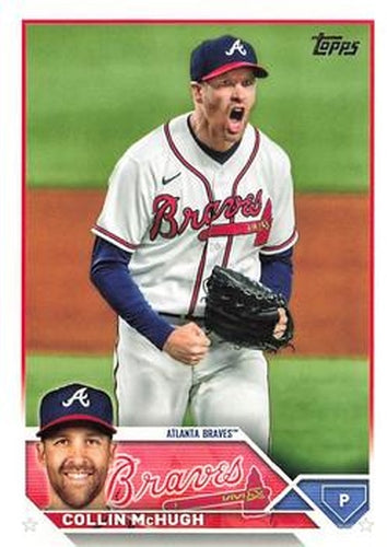 #378 Collin McHugh - Atlanta Braves - 2023 Topps Baseball