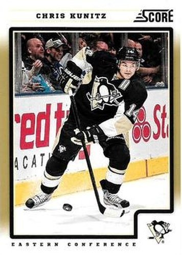 #378 Chris Kunitz - Pittsburgh Penguins - 2012-13 Score - Gold Rush Hockey