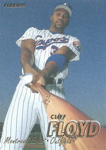 #379 Cliff Floyd - Montreal Expos - 1997 Fleer Baseball