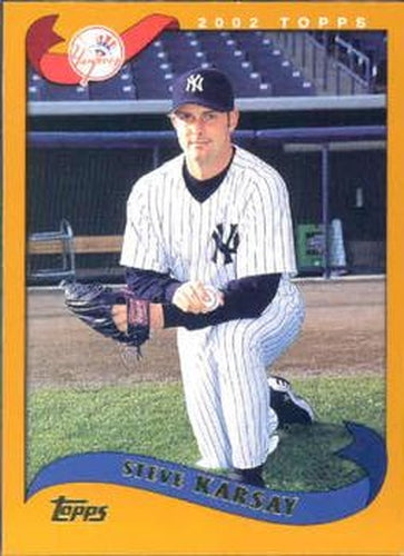 #379 Steve Karsay - New York Yankees - 2002 Topps Baseball