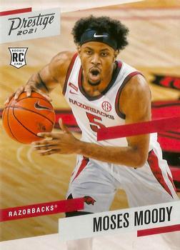 #379 Moses Moody - Arkansas Razorbacks - 2021 Panini Chronicles Draft Picks Basketball