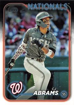 #37 CJ Abrams - Washington Nationals - 2024 Topps Baseball