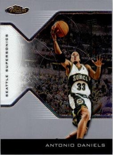 #37 Antonio Daniels - Seattle SuperSonics - 2004-05 Finest Basketball