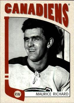 #37 Maurice Richard - Montreal Canadiens - 2004-05 In The Game Franchises Canadian Hockey