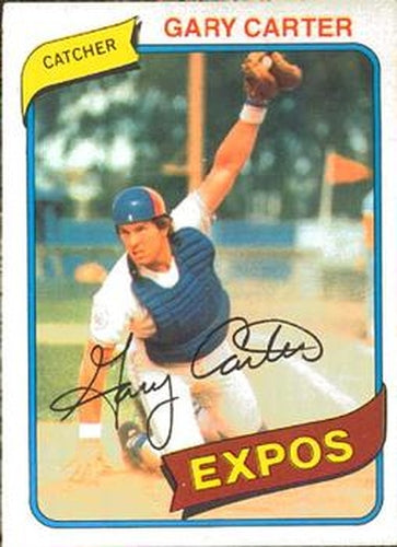 #37 Gary Carter - Montreal Expos - 1980 O-Pee-Chee Baseball