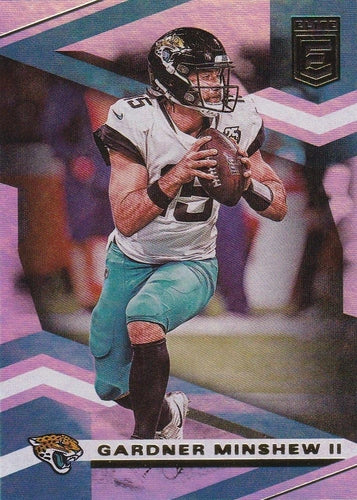 #37 Gardner Minshew II - Jacksonville Jaguars - 2020 Donruss Elite Football