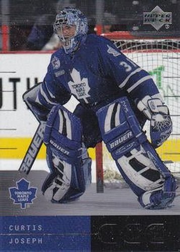 #37 Curtis Joseph - Toronto Maple Leafs - 2000-01 Upper Deck Ice Hockey