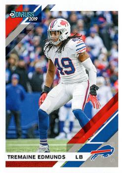 #37 Tremaine Edmunds - Buffalo Bills - 2019 Donruss Football