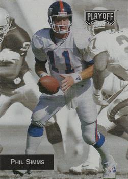 #37 Phil Simms - New York Giants - 1993 Playoff Football