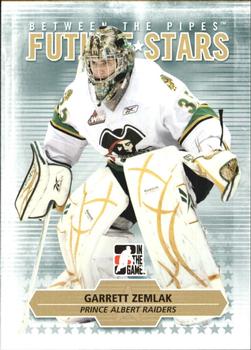 #37 Garrett Zemlak - Prince Albert Raiders - 2009-10 In The Game Between The Pipes Hockey