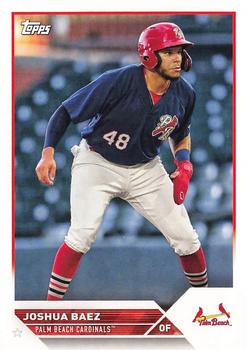 #PD-37 Joshua Baez - Palm Beach Cardinals - 2023 Topps Pro Debut Baseball