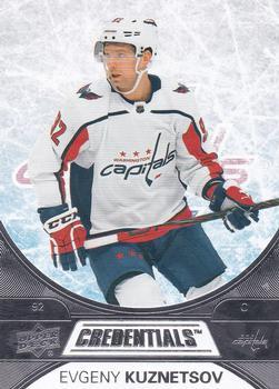 #37 Evgeny Kuznetsov - Washington Capitals - 2021-22 Upper Deck Credentials Hockey