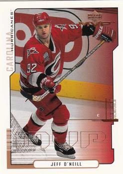 #37 Jeff O'Neill - Carolina Hurricanes - 2000-01 Upper Deck MVP Hockey