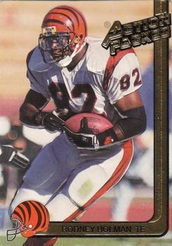 #37 Rodney Holman - Cincinnati Bengals - 1991 Action Packed Football