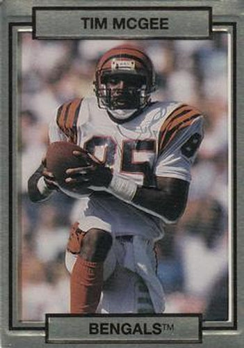 #37 Tim McGee - Cincinnati Bengals - 1990 Action Packed Football