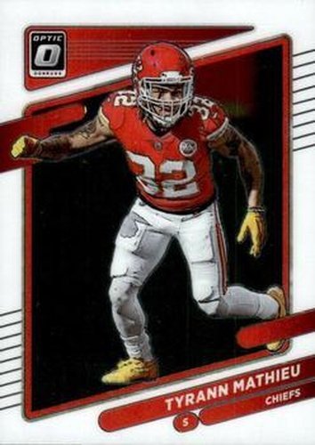 #37 Tyrann Mathieu - Kansas City Chiefs - 2021 Donruss Optic Football