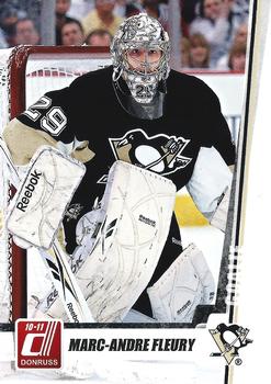 #37 Marc-Andre Fleury - Pittsburgh Penguins - 2010-11 Donruss Hockey