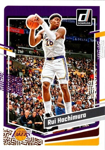 #37 Rui Hachimura - Los Angeles Lakers - 2023-24 Donruss Basketball