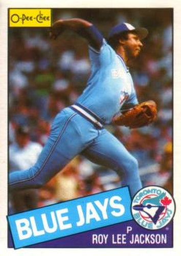 #37 Roy Lee Jackson - Toronto Blue Jays - 1985 O-Pee-Chee Baseball