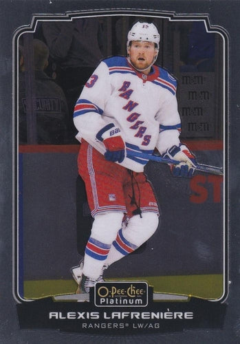#37 Alexis Lafreniere - New York Rangers - 2022-23 O-Pee-Chee Platinum Hockey