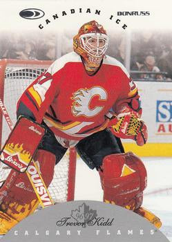 #37 Trevor Kidd - Calgary Flames - 1996-97 Donruss Canadian Ice Hockey