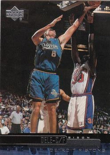 #37 Bison Dele - Detroit Pistons - 1999-00 Upper Deck Basketball