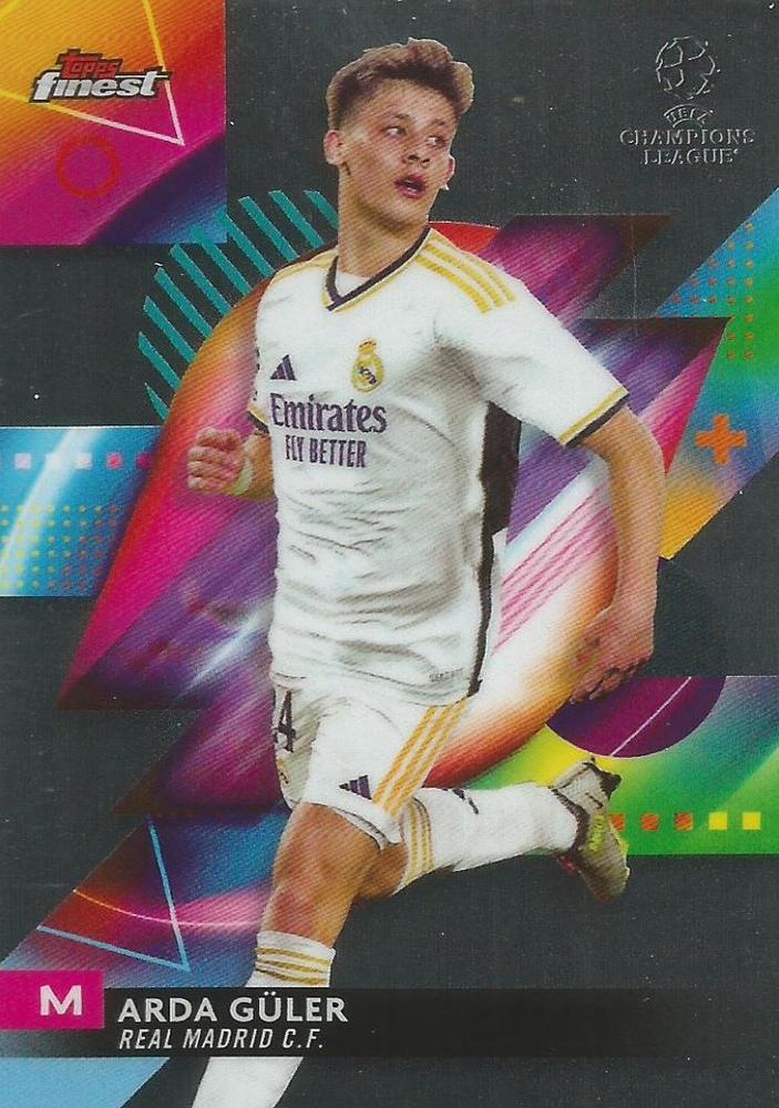 #37 Arda Güler - Real Madrid CF - 2023-24 Finest UEFA Club Competitions Soccer