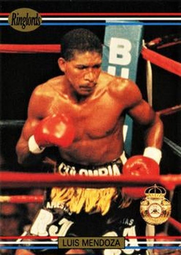 #37 Luis Mendoza - 1991 Ringlords Boxing